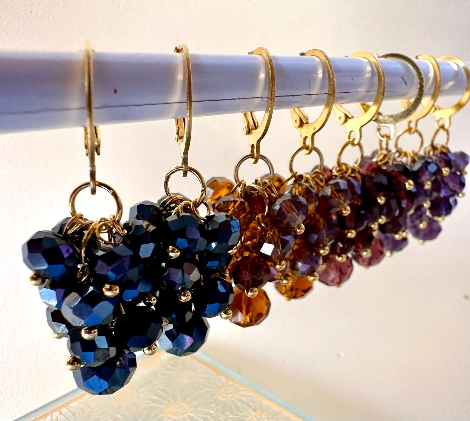 Grape Earrings