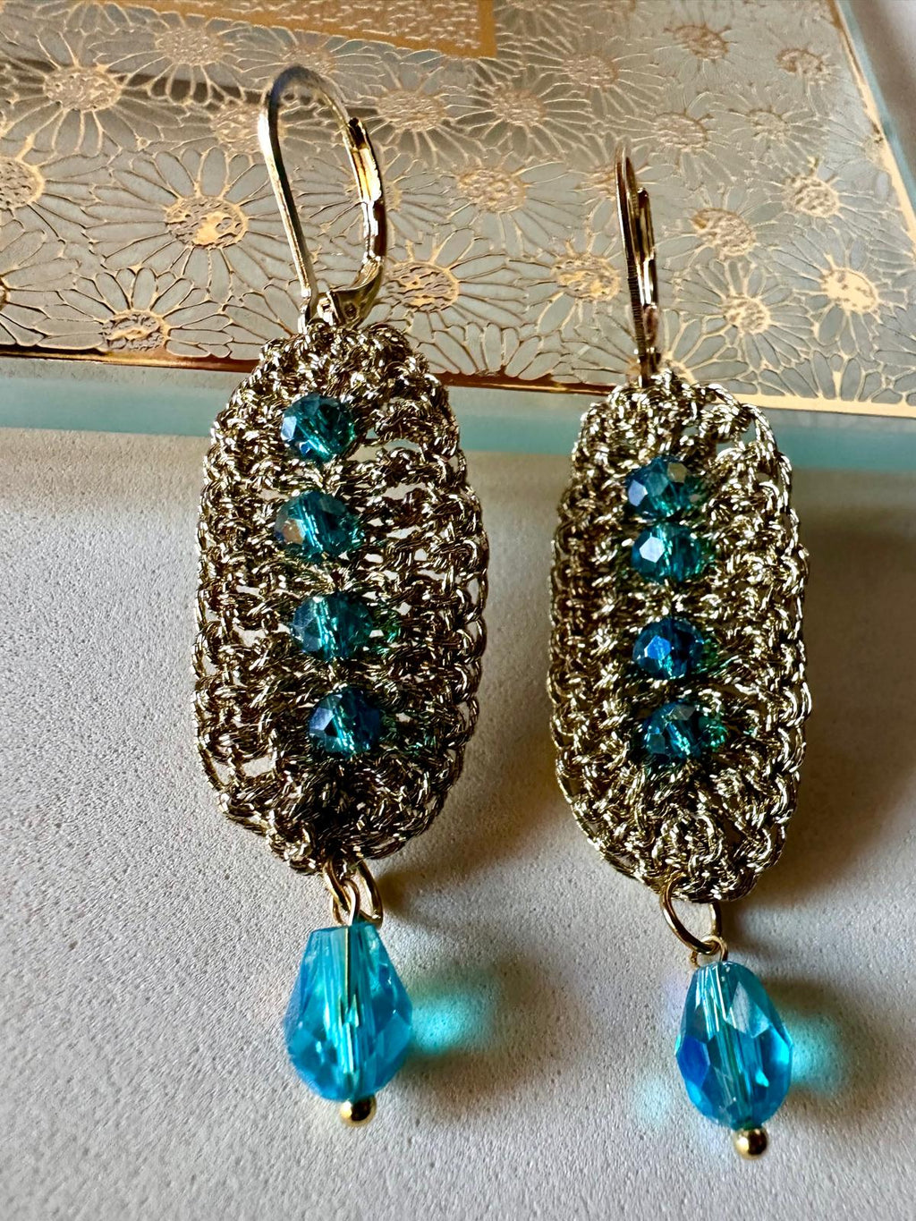 Boucles d'oreilles Feuille