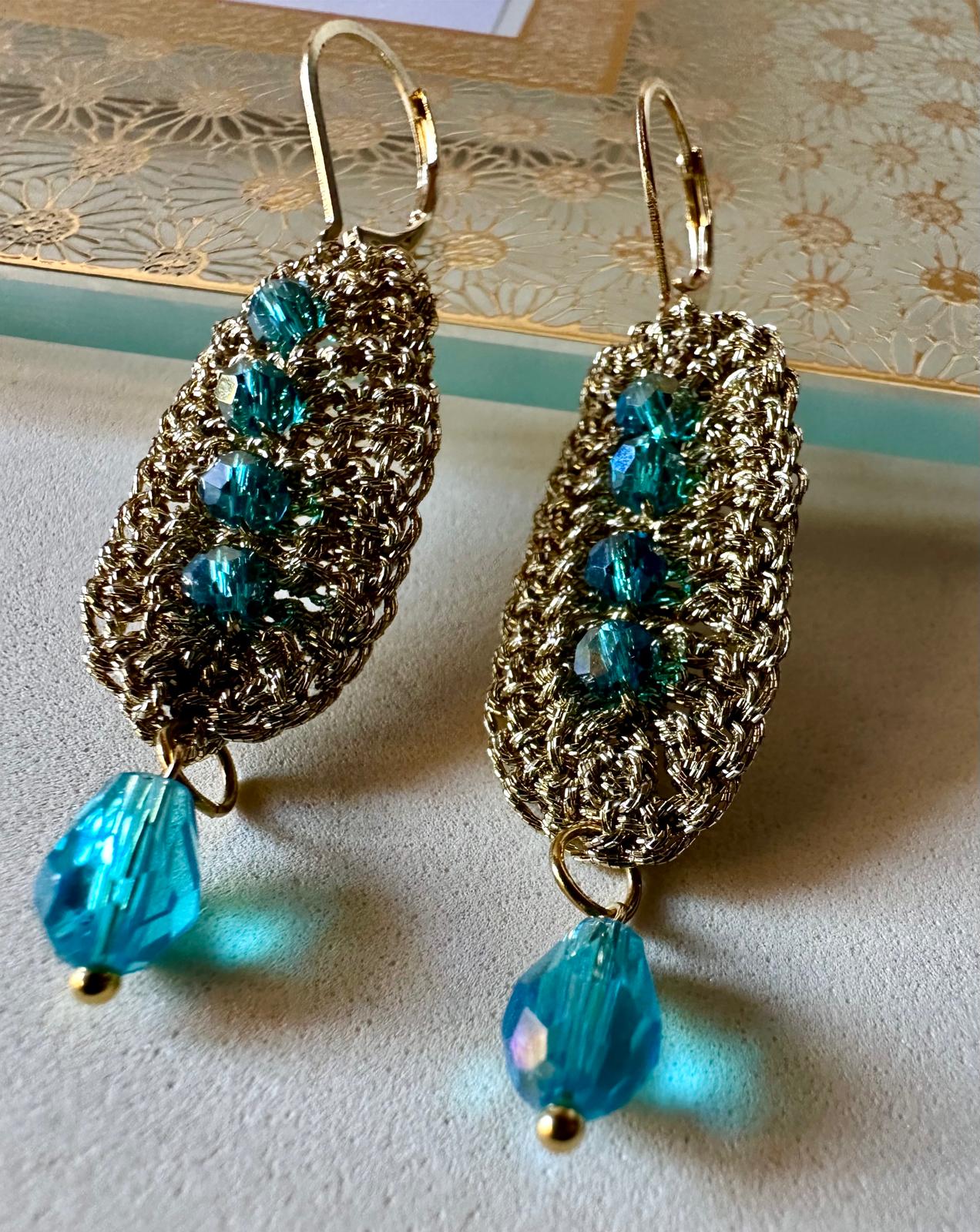 Boucles d'oreilles Feuille