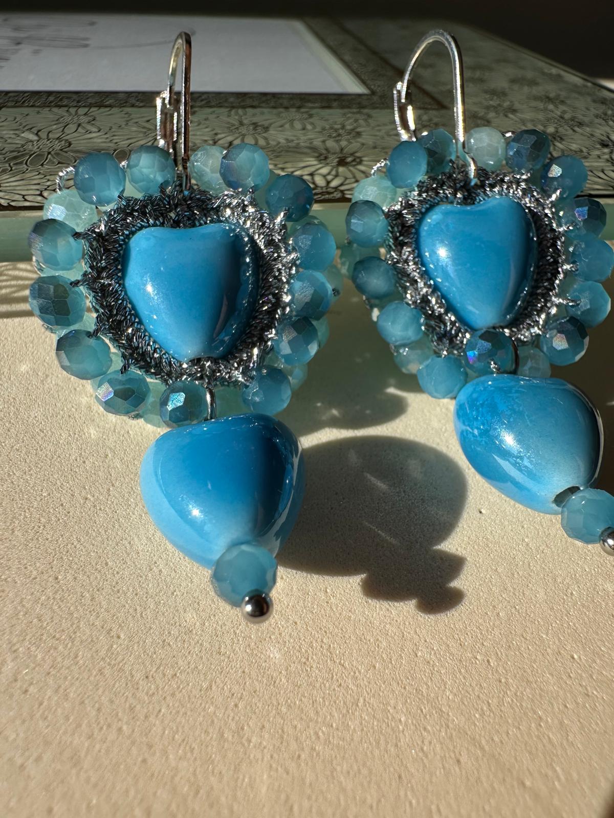 Boucles d'oreilles Cœur