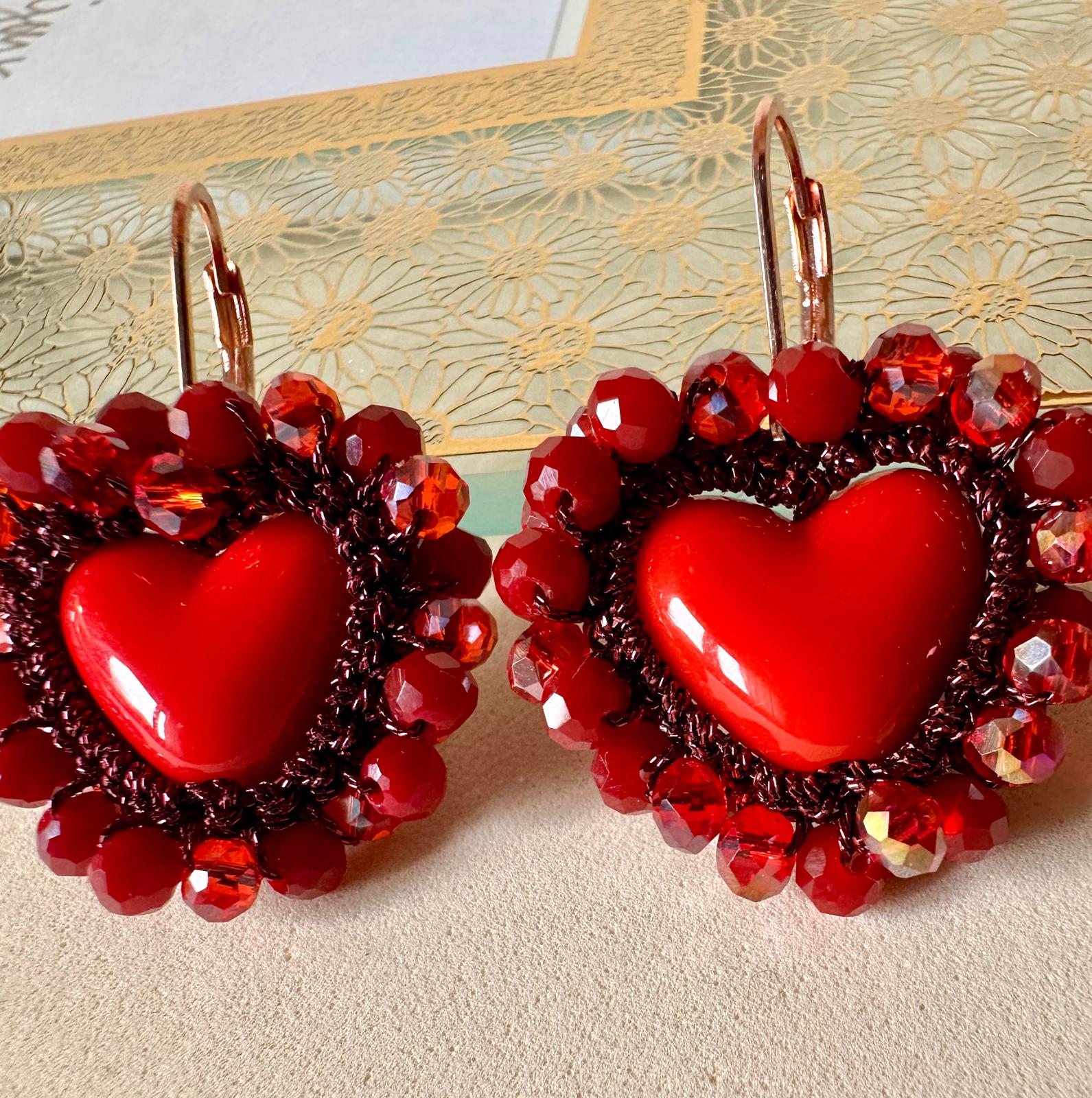 Boucles d'oreilles Cœur