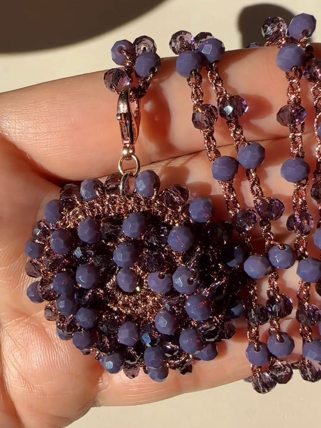 Collana lunga Mandala