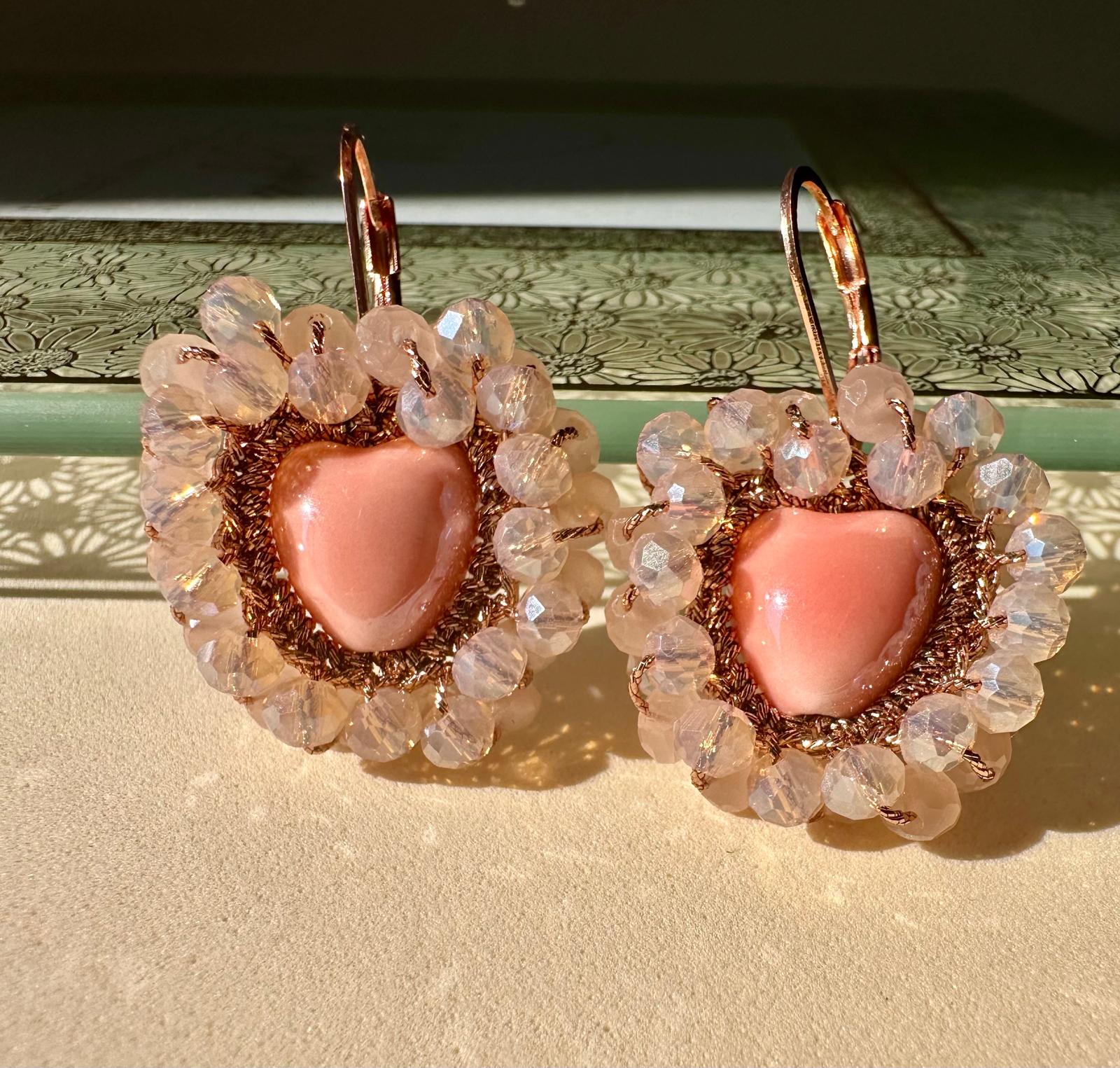 Boucles d'oreilles Cœur
