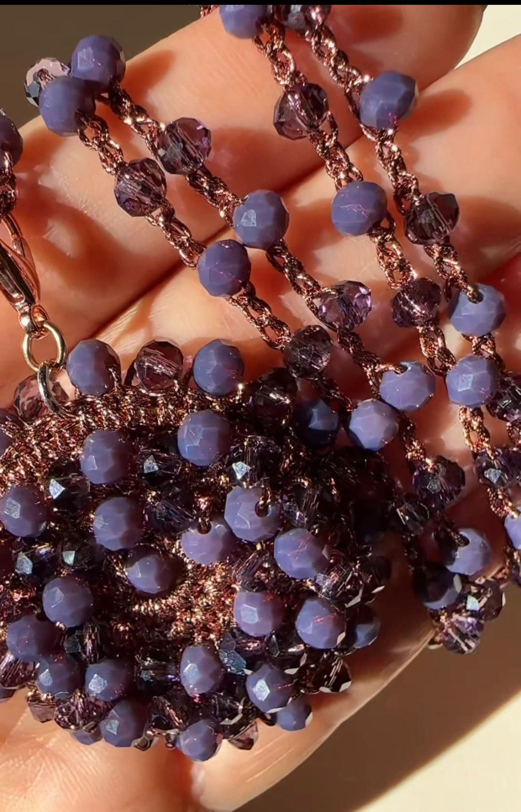 Collana lunga Mandala