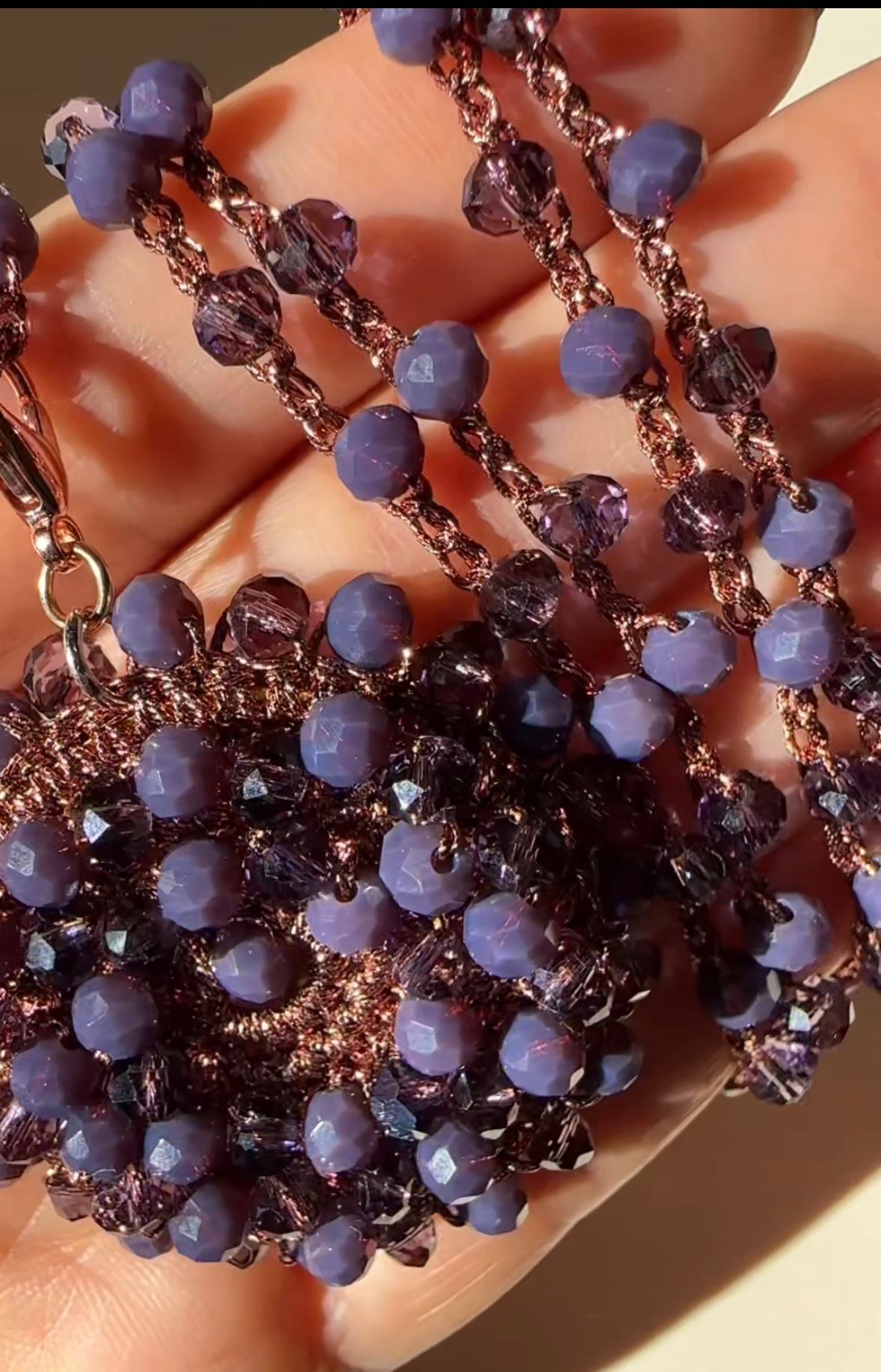 Collana lunga Mandala