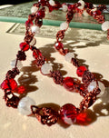 Collana Perla All'uncinetto